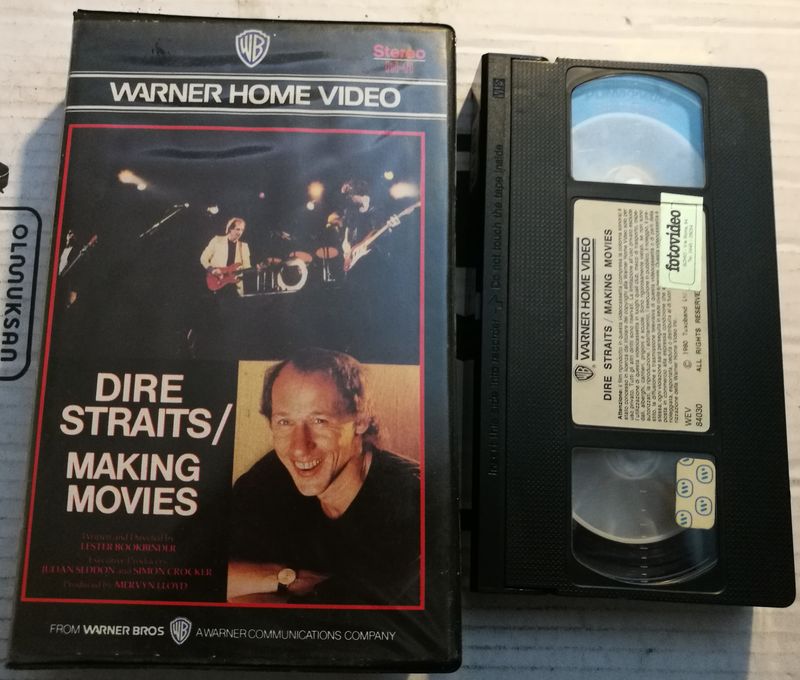 TeknoFilm – VHS – DIRE STRAITS - MAKING MOVIES di Lester Bookbinde (1987) - WARNER BROS (INEDITO IN DVD)