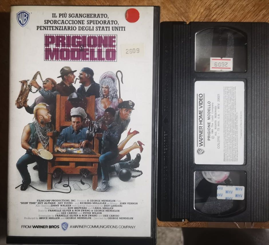 TeknoFilm – VHS – PRIGIONE MODELLO di George Mendeluk (1985) - WARNER BROS (INEDITO IN DVD) TeknoFilm – VHS – PRIGIONE MODELLO di George Mendeluk (1985) - WARNER BROS (INEDITO IN DVD)