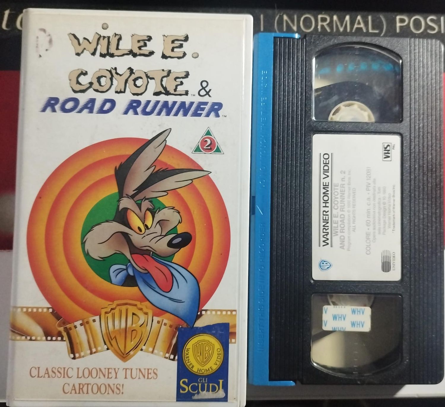 TeknoFilm – VHS – CLASSIC LOONEY TUNES CARTOONS - WILE E. COYOTE $ ROAD RUNNER 2 (1988) - WARNER BROS (INEDITO IN DVD) TeknoFilm – VHS – CLASSIC LOONEY TUNES CARTOONS - WILE E. COYOTE $ ROAD RUNNER 2 (1988) - WARNER BROS (INEDITO IN DVD)