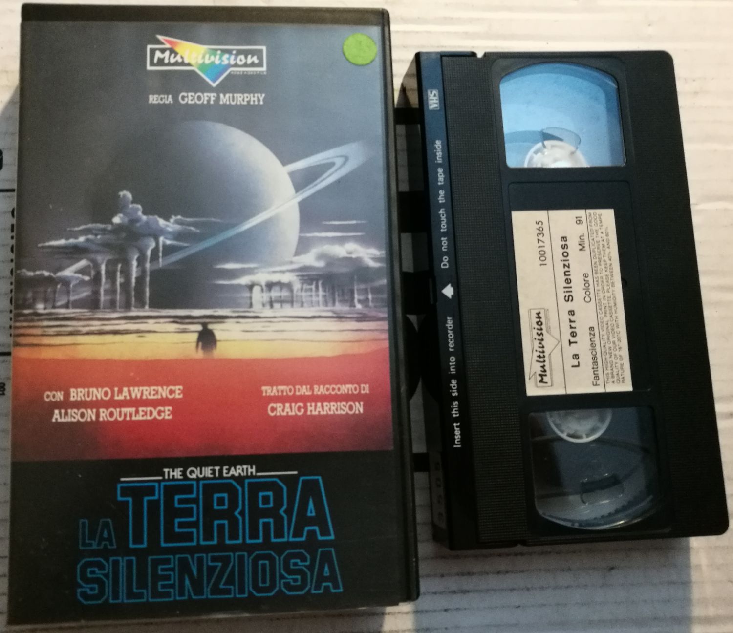 TeknoFilm – VHS – LA TERRA SILENZIOSA di Geoff Murphy (1985) - MULTIVISION TeknoFilm – VHS – LA TERRA SILENZIOSA di Geoff Murphy (1985) - MULTIVISION