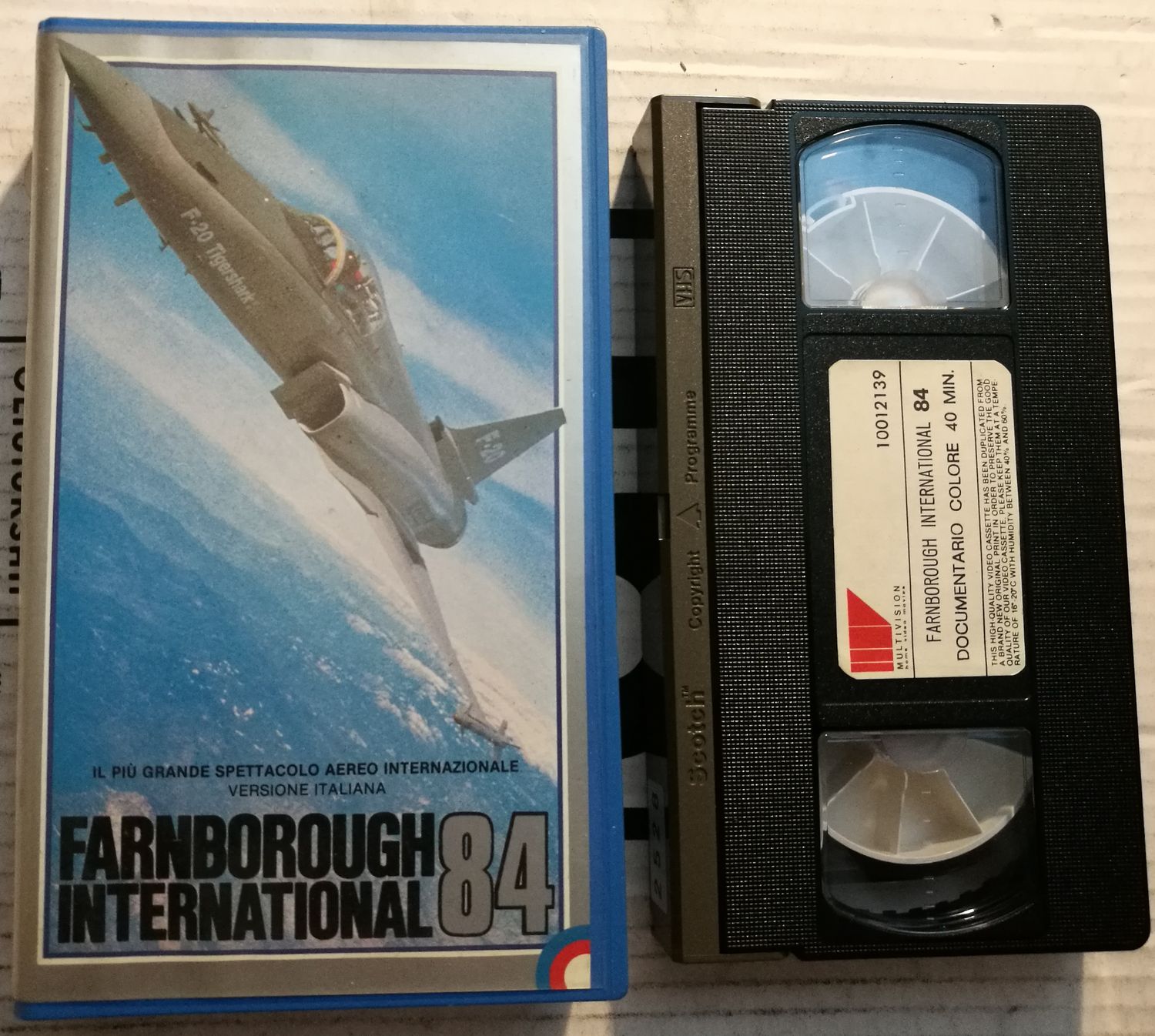 TeknoFilm – VHS – FARNBOROUGH INTERNATIONAL 84 (1984) - MULTIVISION (INEDITO IN DVD) TeknoFilm – VHS – FARNBOROUGH INTERNATIONAL 84 (1984) - MULTIVISION (INEDITO IN DVD)