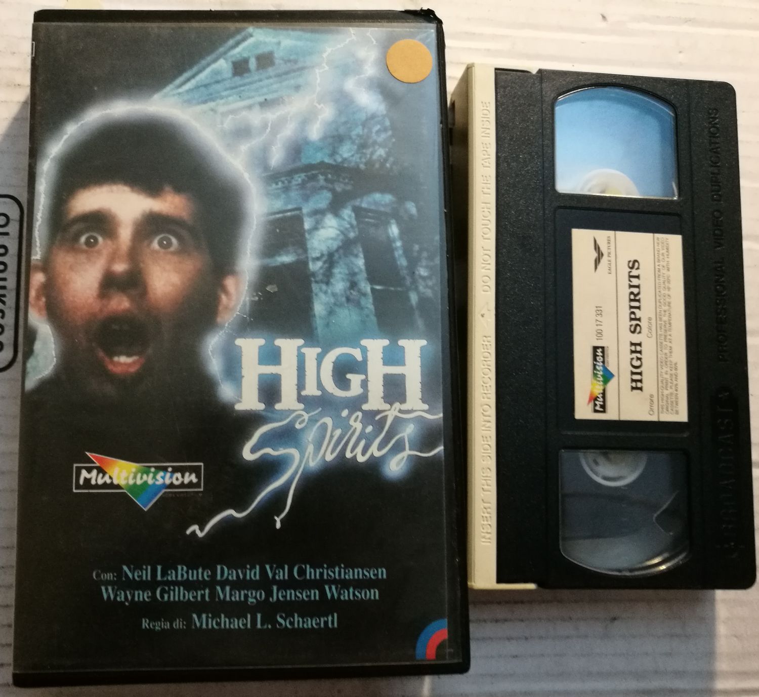 TeknoFilm – VHS – HIGH SPIRITS - FANTASMI DA LEGARE di Neil Jordan (1988) - MULTIVISION (INEDITO IN DVD)