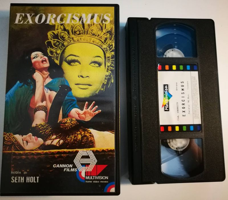 TeknoFilm – VHS – EXORCISMUS - CLEO LA DEA DELL'AMORE di Seth Holt (1971) - MULTIVISION