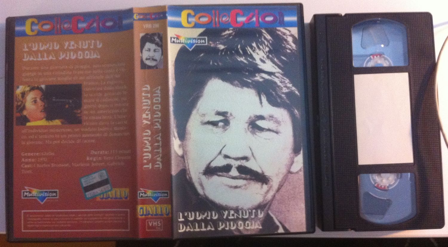 TeknoFilm – VHS – L'UOMO VENUTO DALLA PIOGGIA di René Clément (1969) - MULTIVISION TeknoFilm – VHS – L'UOMO VENUTO DALLA PIOGGIA di René Clément (1969) - MULTIVISION