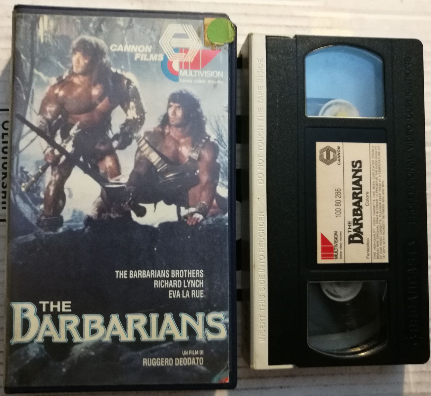 TeknoFilm – VHS – THE BARBARIANS & CO. di Ruggero Deodato (1987) - MULTIVISION TeknoFilm – VHS – THE BARBARIANS & CO. di Ruggero Deodato (1987) - MULTIVISION