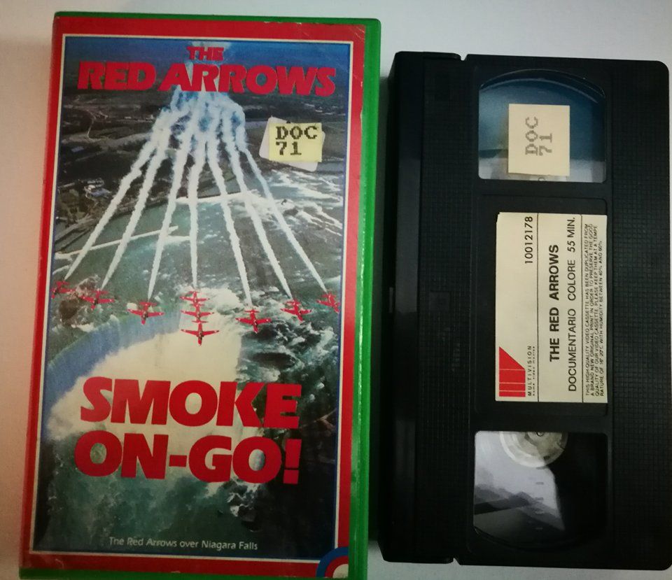 TeknoFilm – VHS – THE RED ARROW - SMOKE ON-GO! (1986) - MULTIVISION (INEDITO IN DVD)