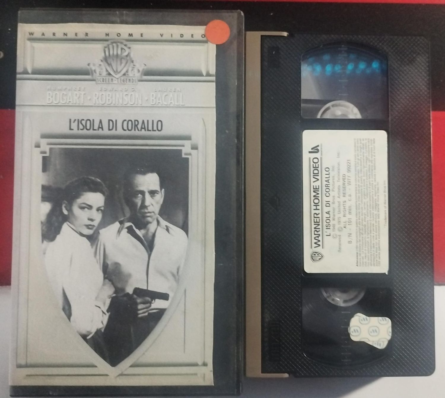 TeknoFilm – VHS – L'ISOLA DI CORALLO di John Huston (1948) - WARNER BROS TeknoFilm – VHS – L'ISOLA DI CORALLO di John Huston (1948) - WARNER BROS