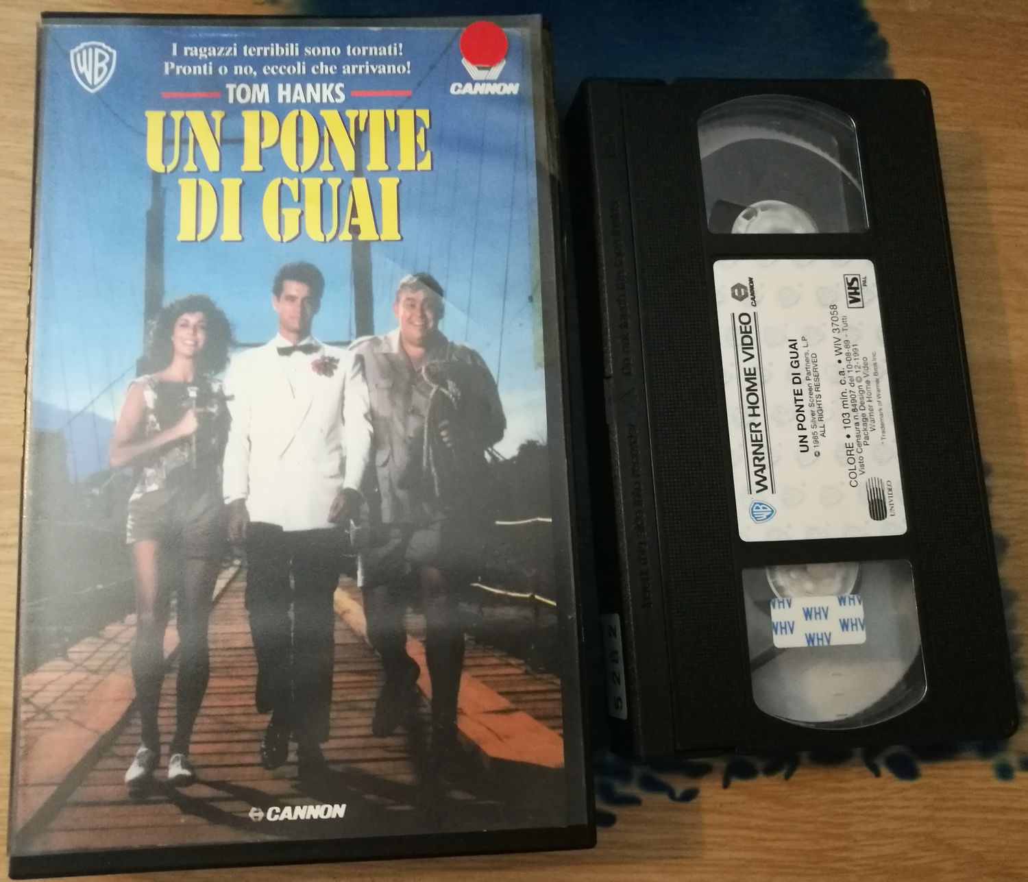 TeknoFilm – VHS – UN PONTE DI GUAI di Nicholas Meyer (1985) - WARNER BROS TeknoFilm – VHS – UN PONTE DI GUAI di Nicholas Meyer (1985) - WARNER BROS