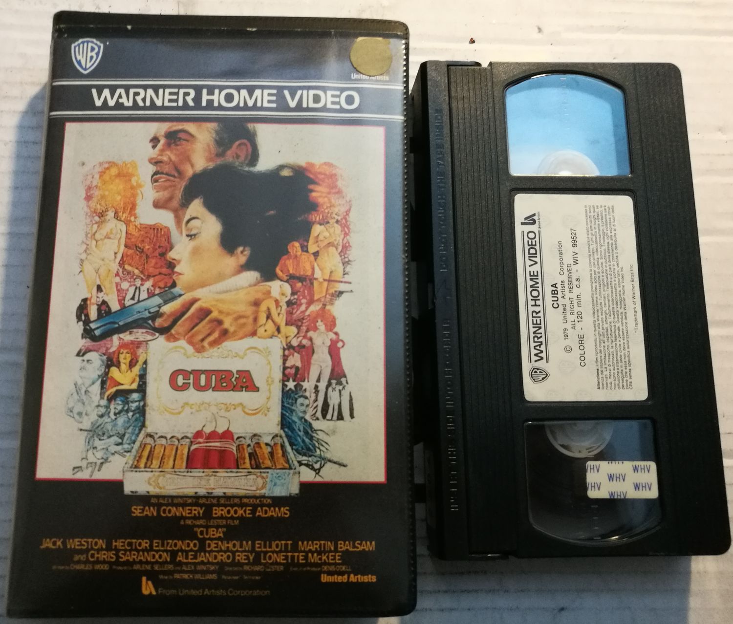 TeknoFilm – VHS – CUBA di Richard Lester (1979) - WARNER BROS TeknoFilm – VHS – CUBA di Richard Lester (1979) - WARNER BROS
