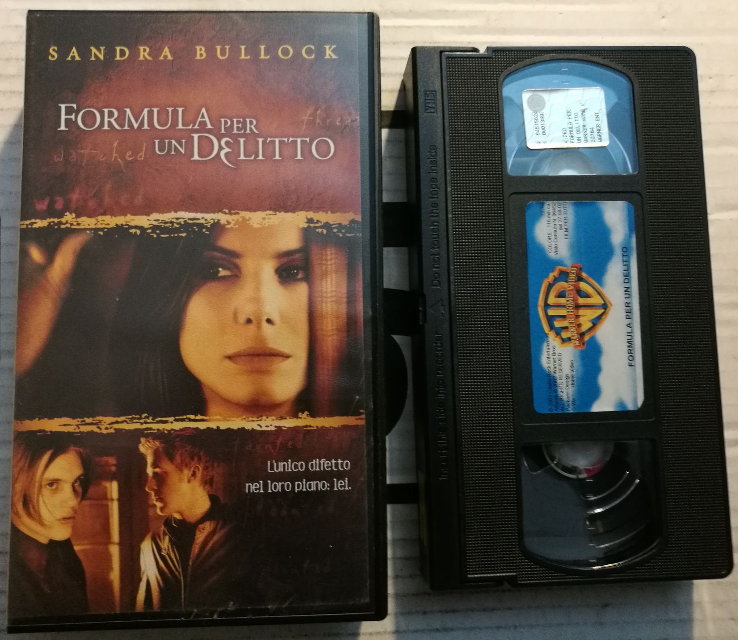 TeknoFilm – VHS – FORMULA PER UN DELITTO di Barbet Schroeder (2002) - WARNER BROS TeknoFilm – VHS – FORMULA PER UN DELITTO di Barbet Schroeder (2002) - WARNER BROS