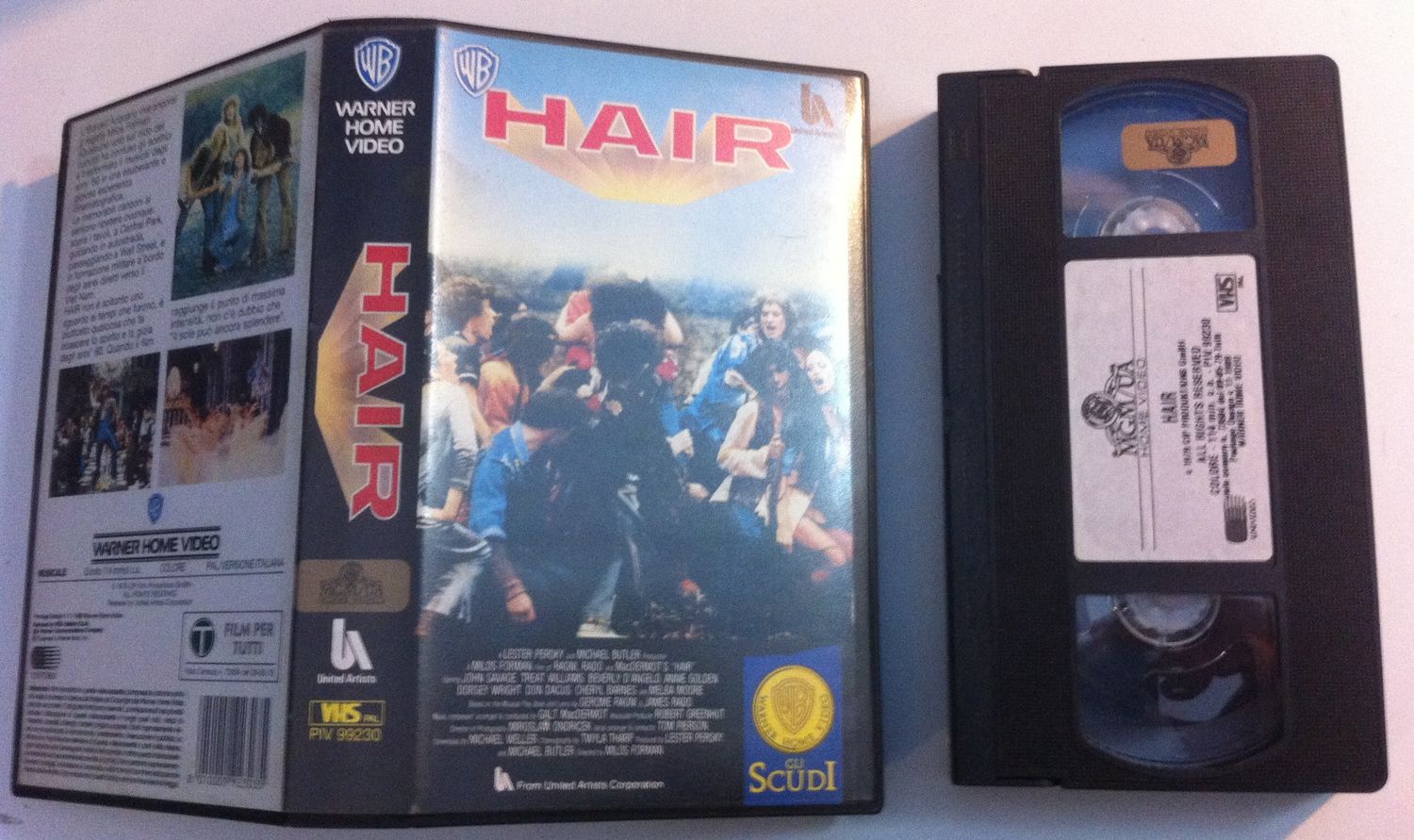 TeknoFilm – VHS – HAIR di Milos Forman (1979) - WARNER BROS
