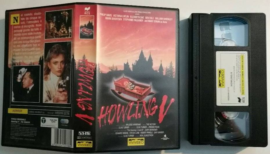 TeknoFilm – VHS – HOWLING V - LA RINASCITA di Neal Sundstrom (1989) - VIVIVIDEO TeknoFilm – VHS – HOWLING V - LA RINASCITA di Neal Sundstrom (1989) - VIVIVIDEO