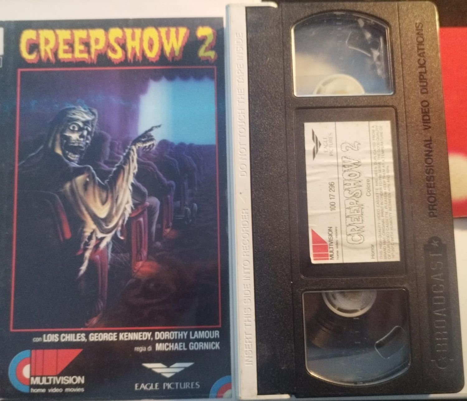 TeknoFilm – VHS – CREEPSHOW 2 di Michael Gornick (1987) - MULTIVISION TeknoFilm – VHS – CREEPSHOW 2 di Michael Gornick (1987) - MULTIVISION