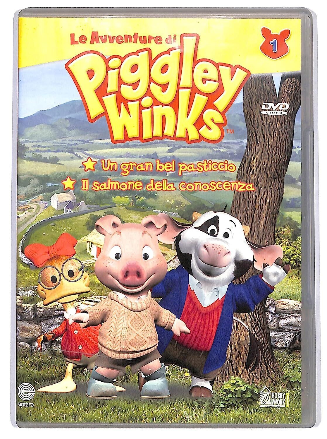 TeknoFilm - DVD – LE AVVENTURE DI PIGGLEY WINKS Vol. 01 di Jeff Gordon e John Over (2003) - HOBBY & WORK