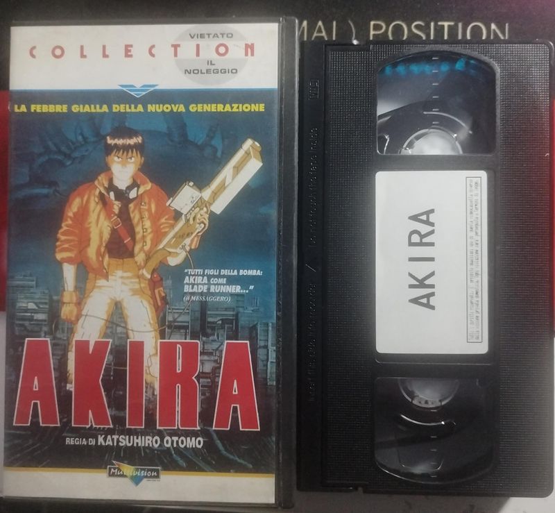 TeknoFilm - VHS - AKIRA di Katsuhiro Otomo (1988) - MULTIVISION TeknoFilm - VHS - AKIRA di Katsuhiro Otomo (1988) - MULTIVISION