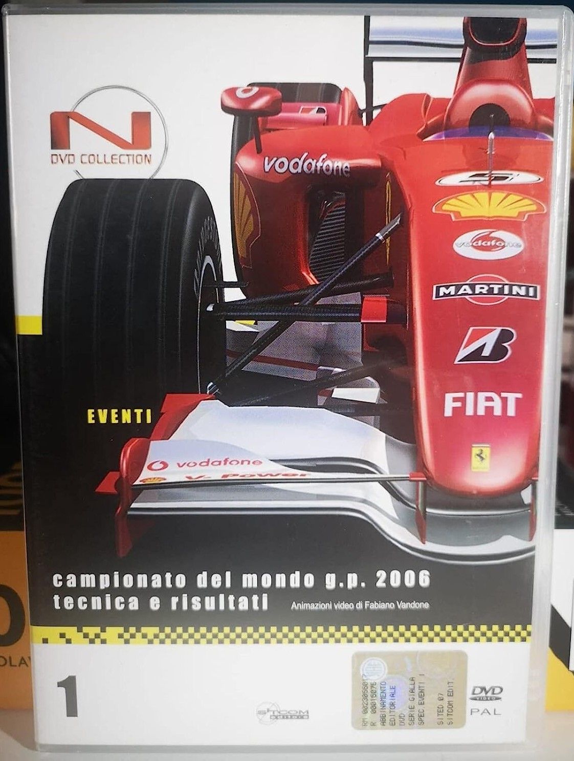 TeknoFilm - N DVD COLLECTION (Auto) - EVENTI Vol. 01 - IL CAMPIONATO DEL MONDO 2006 - SITCOM TeknoFilm - N DVD COLLECTION (Auto) - EVENTI Vol. 01 - IL CAMPIONATO DEL MONDO 2006 - SITCOM