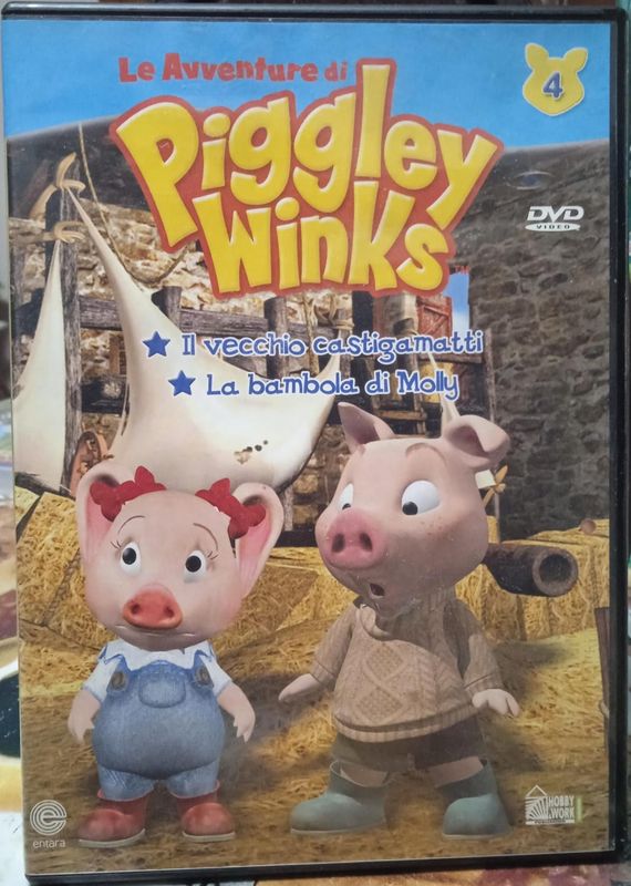 TeknoFilm - DVD – LE AVVENTURE DI PIGGLEY WINKS Vol. 04 di Jeff Gordon e John Over (2003) - HOBBY & WORK