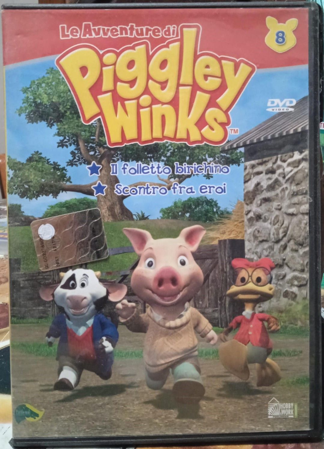 TeknoFilm - DVD – LE AVVENTURE DI PIGGLEY WINKS Vol. 08 di Jeff Gordon e John Over (2003) - HOBBY & WORK