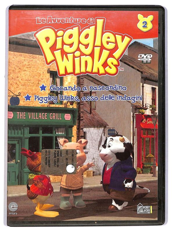 TeknoFilm - DVD – LE AVVENTURE DI PIGGLEY WINKS Vol. 02 di Jeff Gordon e John Over (2003) - HOBBY & WORK