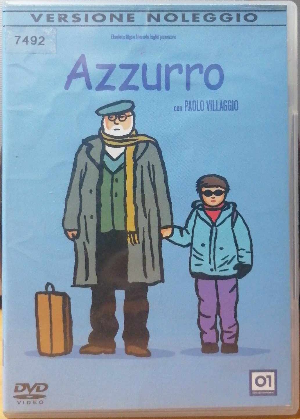 TeknoFilm - DVD – AZZURRO (Versione noleggio) di Denis Rabaglia (2000) - 01 DISTRIBUTION