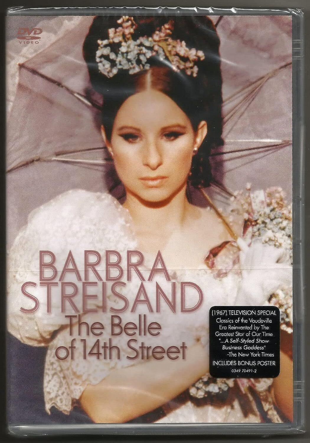 TeknoFilm - DVD (NTSC) – BARBRA STREISAND - THE BELLE OF 14TH STREET (1967) - WARNER MUSIC TeknoFilm - DVD (NTSC) – BARBRA STREISAND - THE BELLE OF 14TH STREET (1967) - WARNER MUSIC