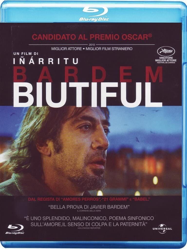 TeknoFilm - Bluray – BIUTIFUL (Versione noleggio) di Alejandro González Iñárritu (2010) - UNIVERSAL TeknoFilm - Bluray – BIUTIFUL (Versione noleggio) di Alejandro González Iñárritu (2010) - UNIVERSAL