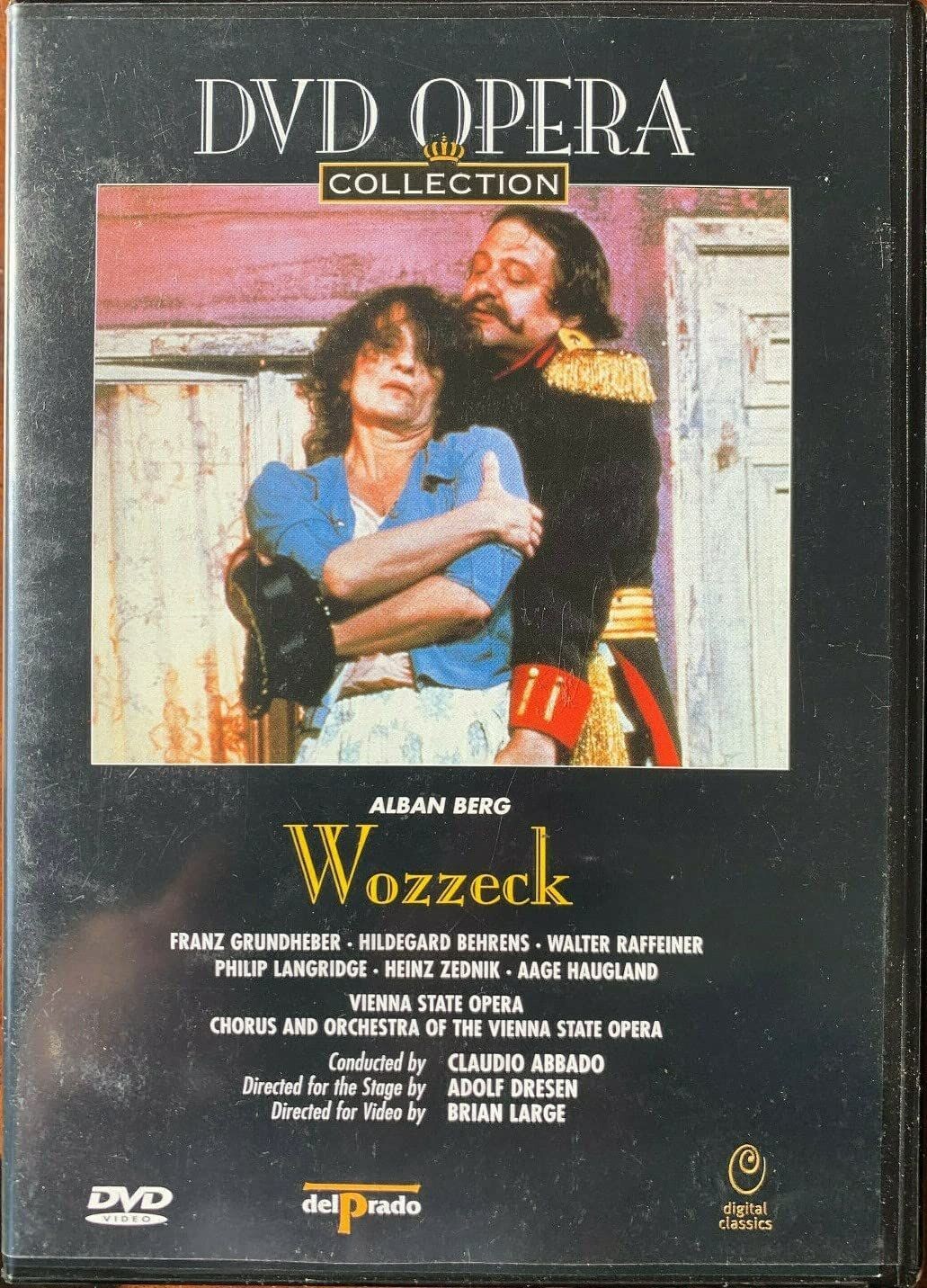 TeknoFilm - DVD – DVD Opera Collection - ALAN BERG - WOZZECK - Chorus and orhestra of the Vienna state opera di Brian Large (1987) - DEL PRADO TeknoFilm - DVD – DVD Opera Collection - ALAN BERG - WOZZECK - Chorus and orhestra of the Vienna state opera di Brian Large (1987) - DEL PRADO