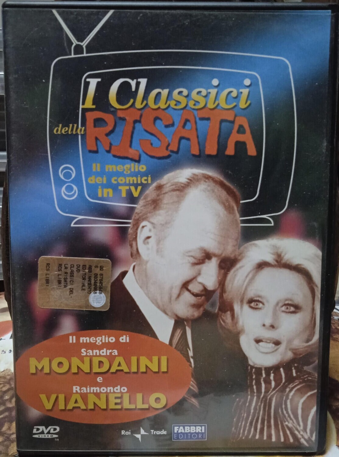 TeknoFilm - DVD – I classici della risata - IL MEGLIO DI SANDRA MONDAINI E RAIMONDO VIANELLO (1954-2004) - FABBRI EDITORI TeknoFilm - DVD – I classici della risata - IL MEGLIO DI SANDRA MONDAINI E RAIMONDO VIANELLO (1954-2004) - FABBRI EDITORI