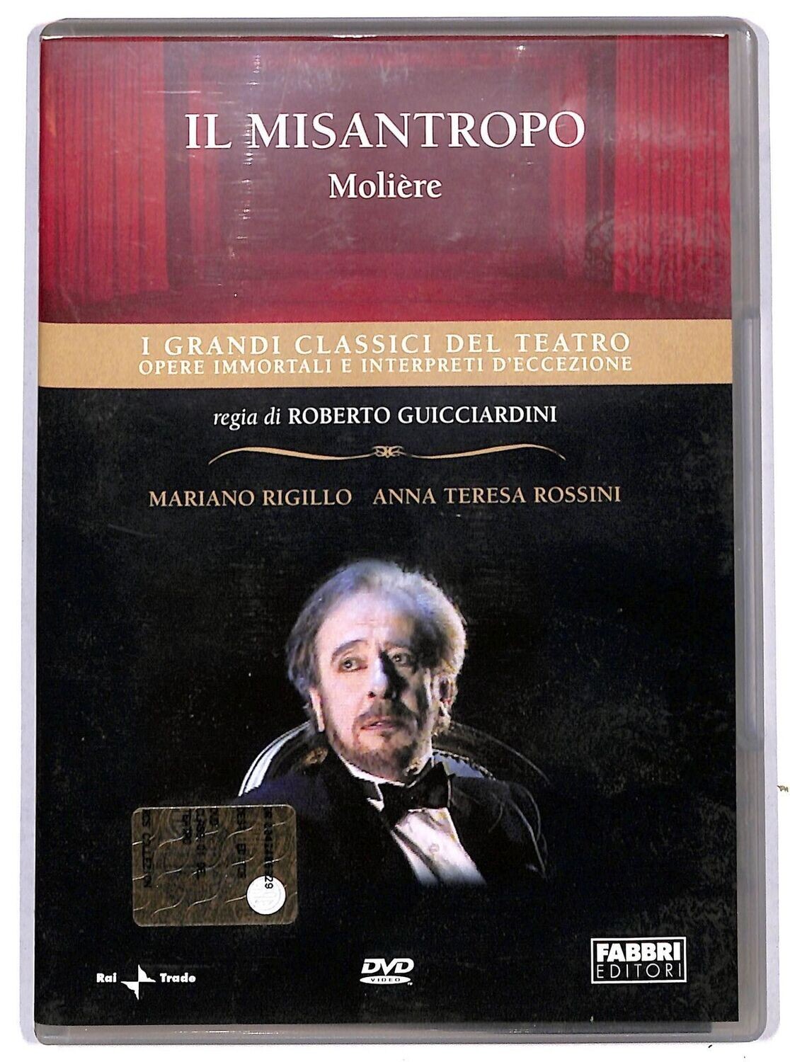 TeknoFilm - DVD – I grandi classici del Teatro: MOLIERE - IL MISANTROPO di Roberto Guicciardini (2004) - FABBRI EDITORI