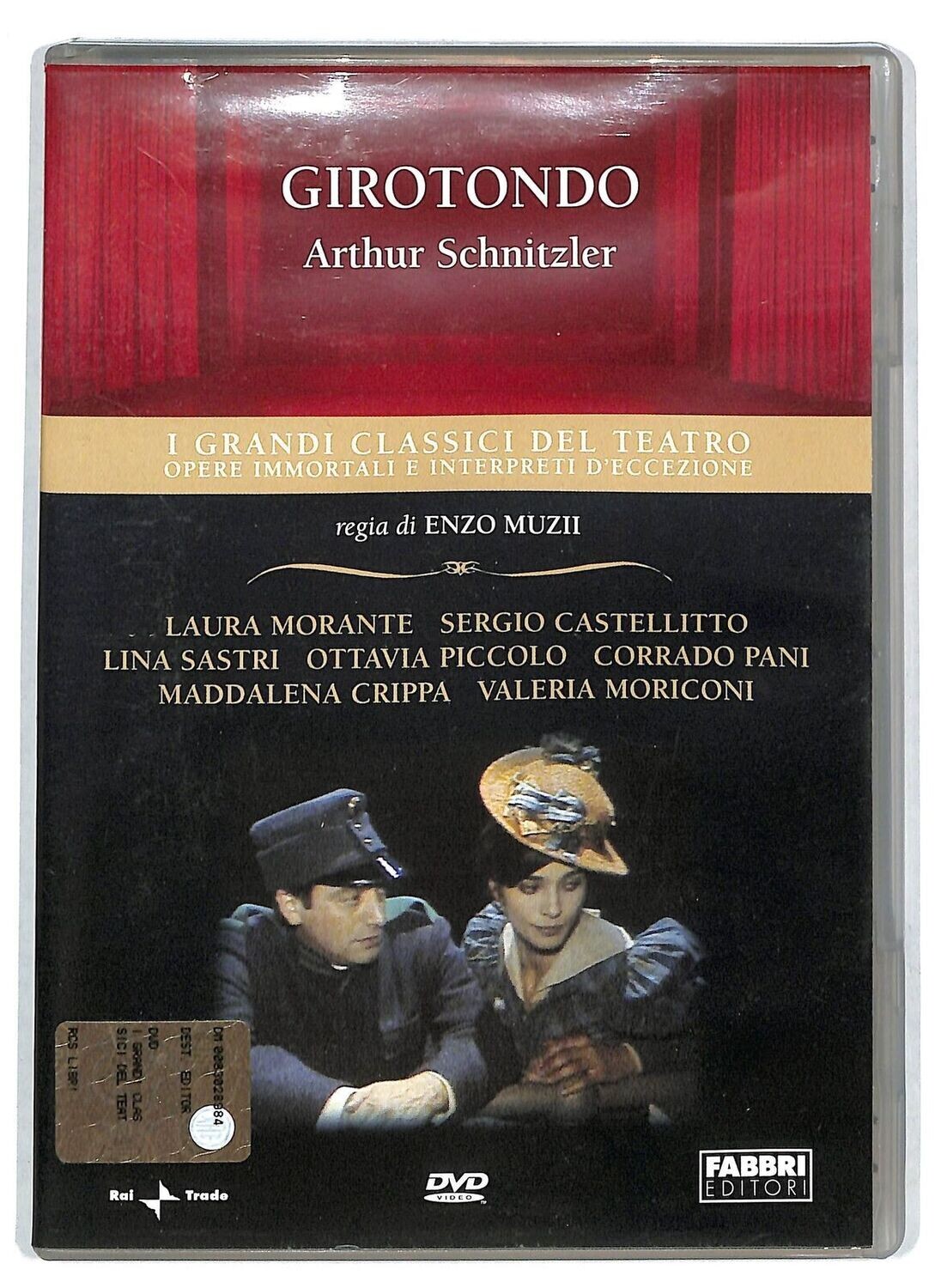 TeknoFilm - DVD – I grandi classici del Teatro: ARTHUR SCHNITZLER - GIROTONDO di Enzo Muzii (1985) - FABBRI EDITORI TeknoFilm - DVD – I grandi classici del Teatro: ARTHUR SCHNITZLER - GIROTONDO di Enzo Muzii (1985) - FABBRI EDITORI