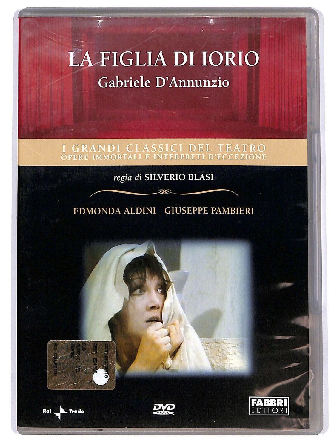 TeknoFilm - DVD – I grandi classici del Teatro: GABRIELE D'ANNUNZIO - LA FIGLIA DI IORIO di Silverio Blasi (1974) - FABBRI EDITORI