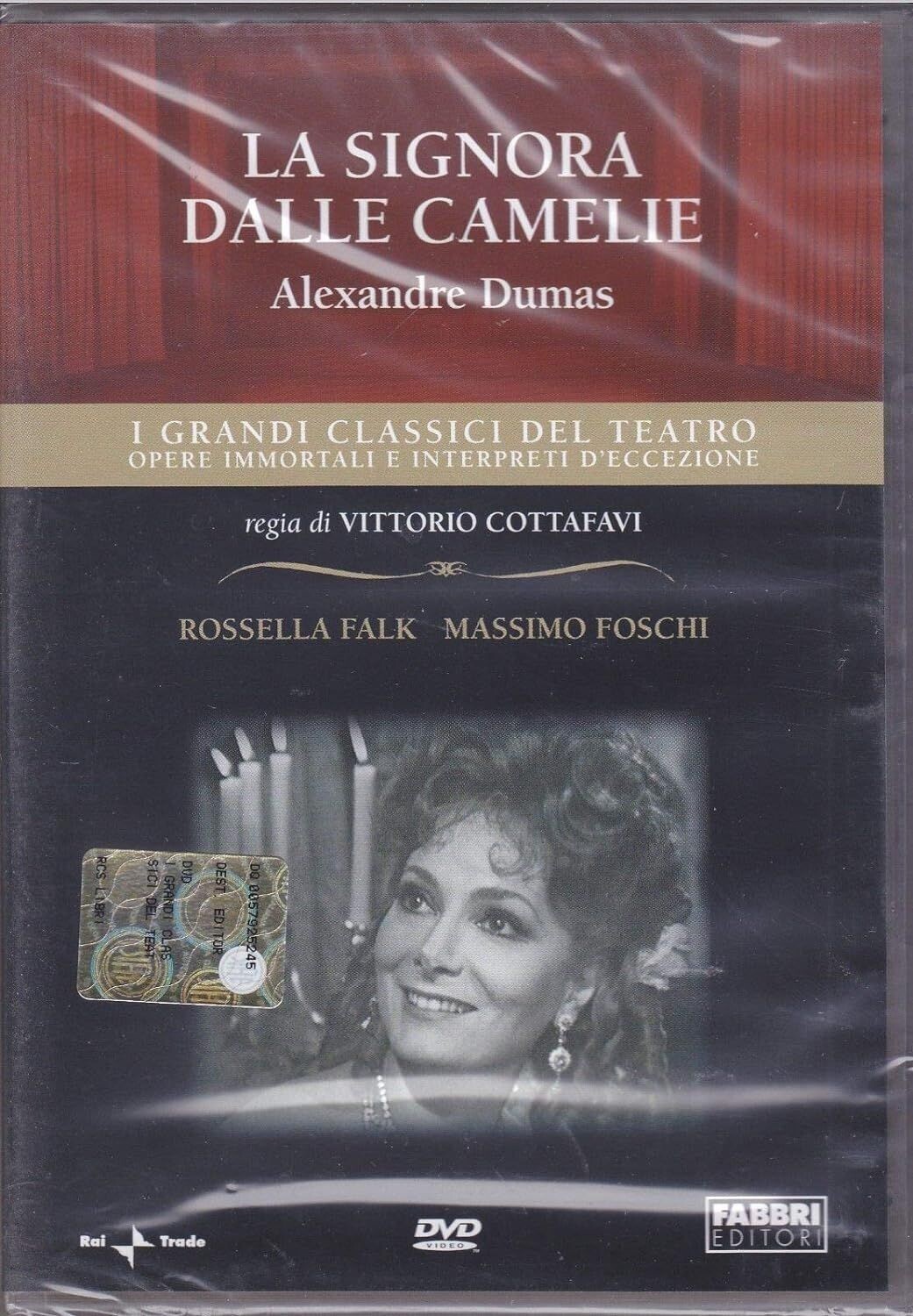 TeknoFilm - DVD – I grandi classici del Teatro: DUMAS - LA SIGNORA DELLE CAMELIE di Vittorio Cottafavi (1971) - FABBRI EDITORI