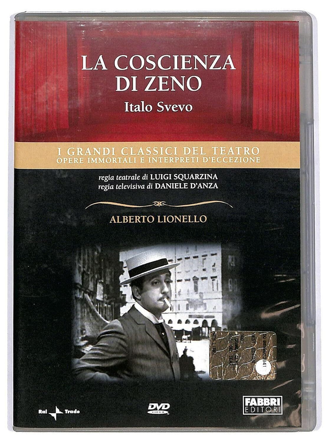 TeknoFilm - DVD – I grandi classici del Teatro: ITALO SVEVO - LA COSCIENZA DI ZENO di Daniele D'Anza (1966) - FABBRI EDITORI