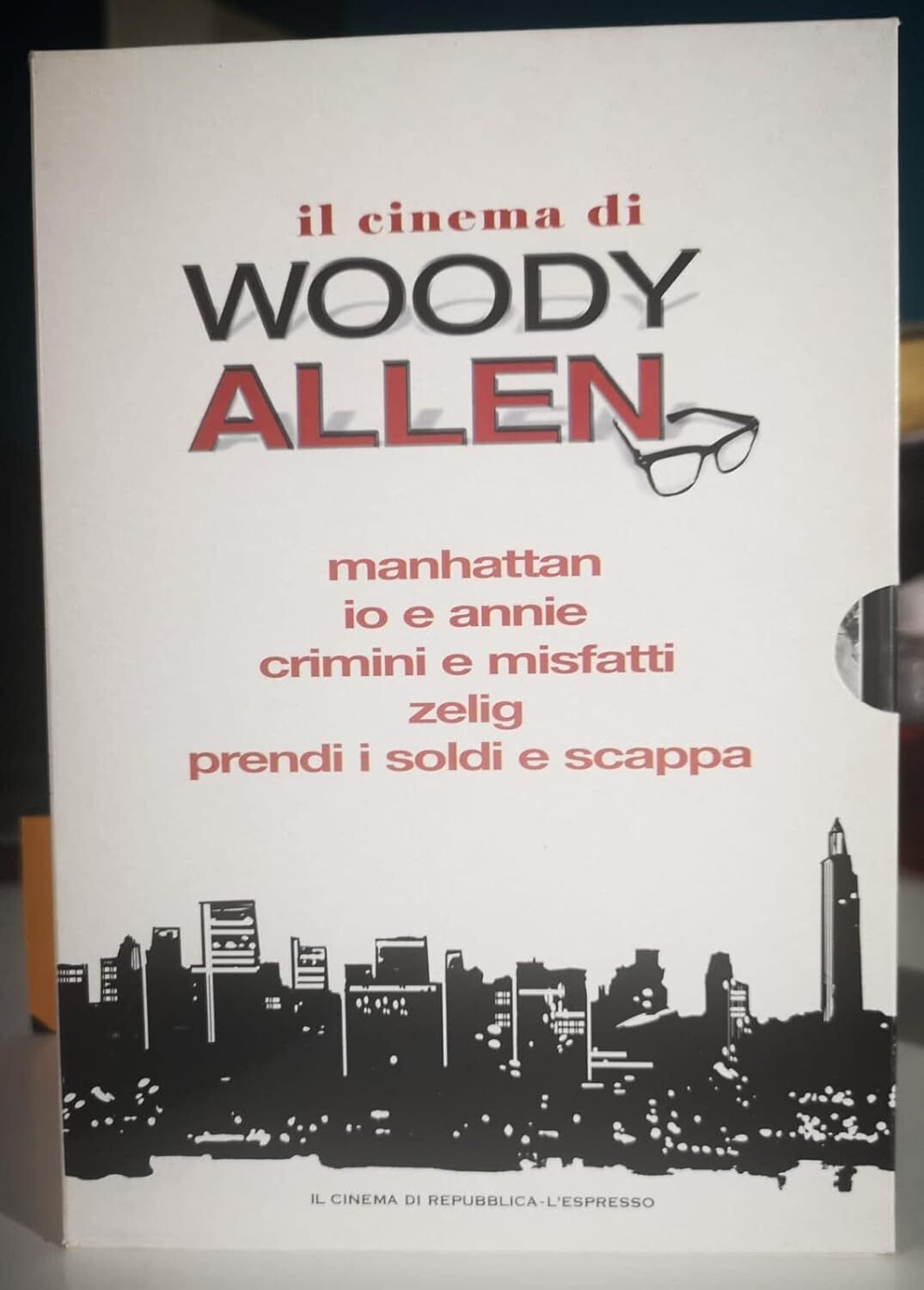 TeknoFilm - Box 5 DVD - IL CINEMA DI WOODY ALLEN (5 Film) di Woody Allen  - L'ESPRESSO/REPUBBLICA