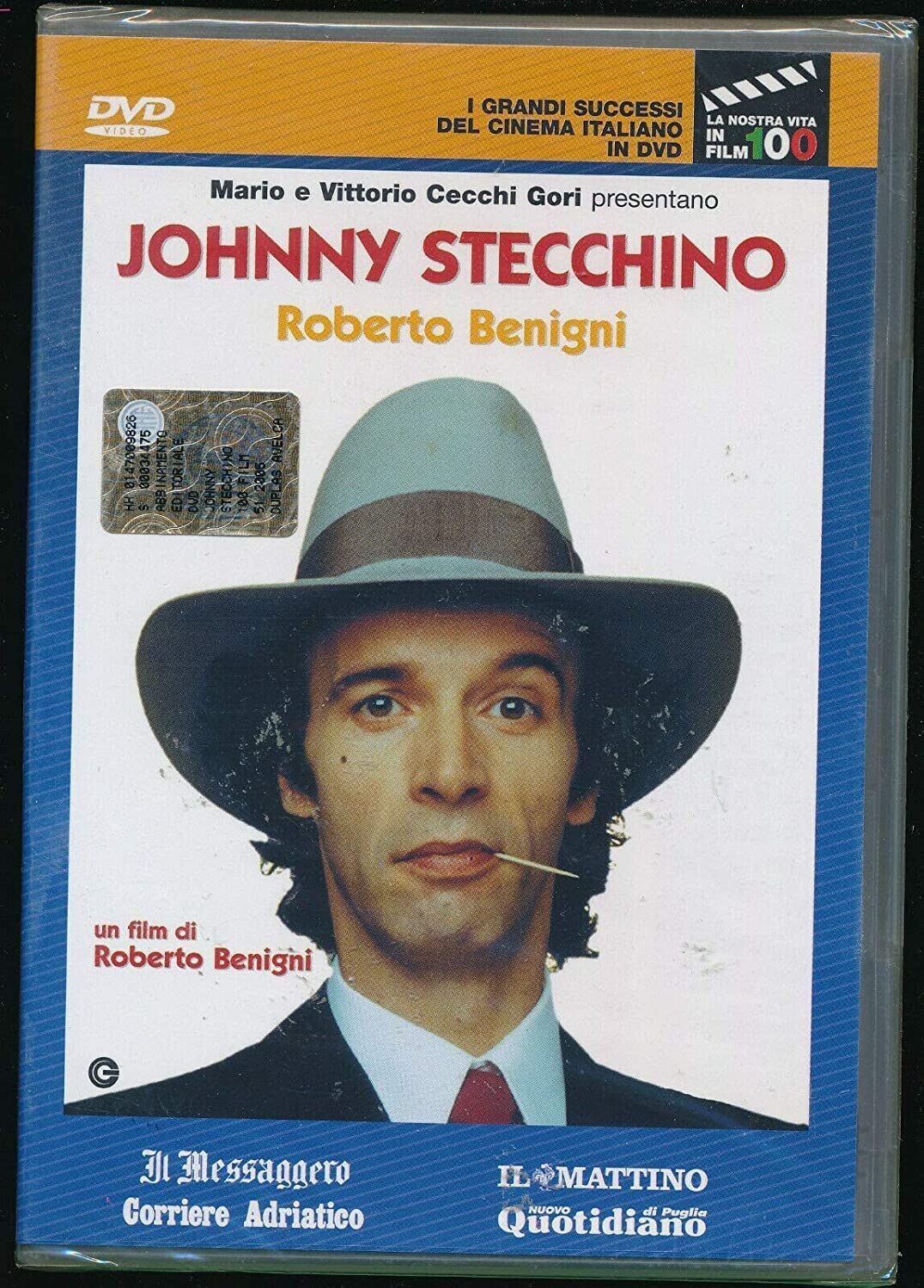 TeknoFilm - DVD – JOHNNY STECCHINO di Roberto Benigni (1991) - IL MESSAGGERO