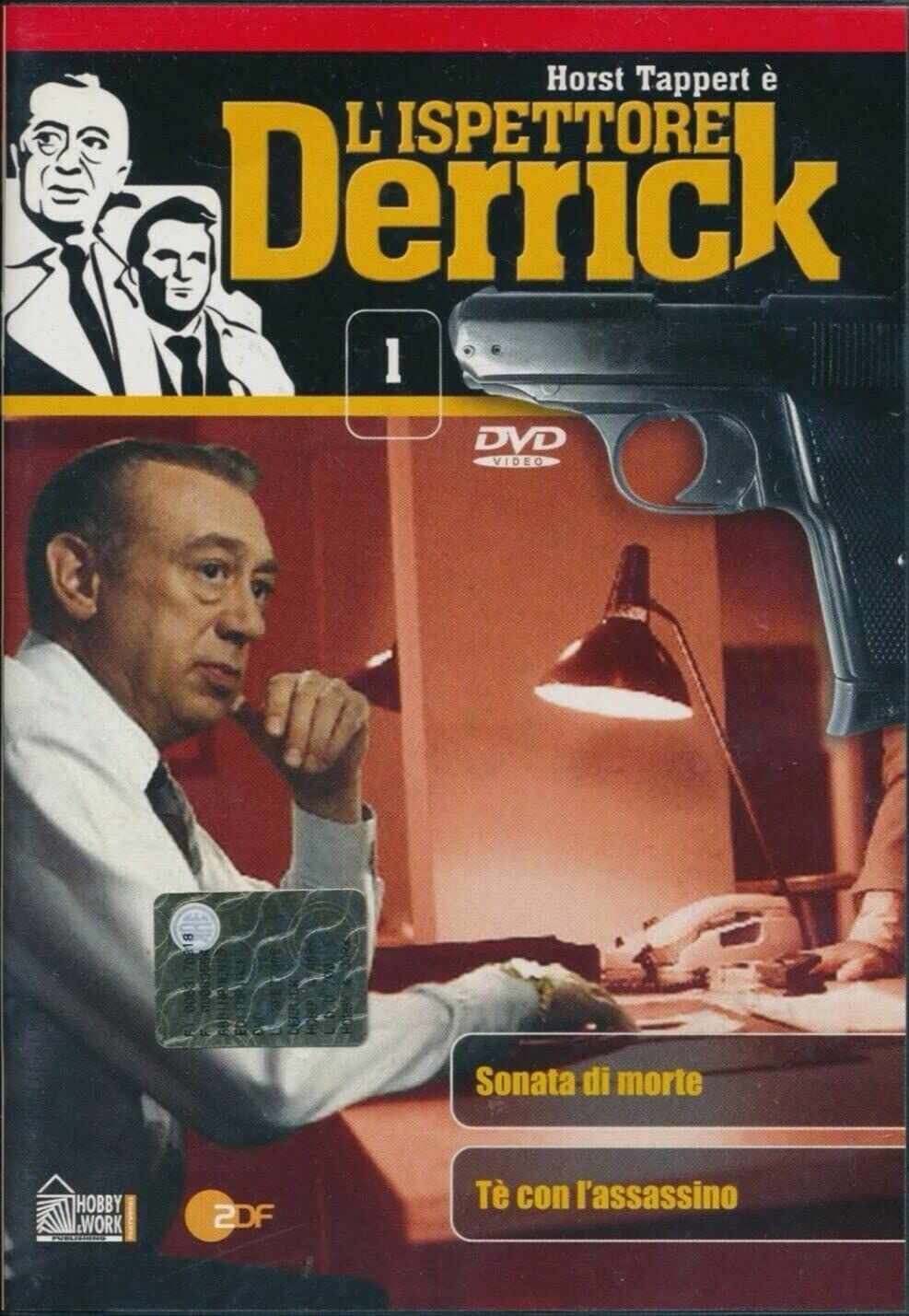 TeknoFilm – DVD – L'ISPETTORE DERRICK Vol. 01 (Sonata di morte + Tè con l'assassino) 1974 - HOBBY & WORK