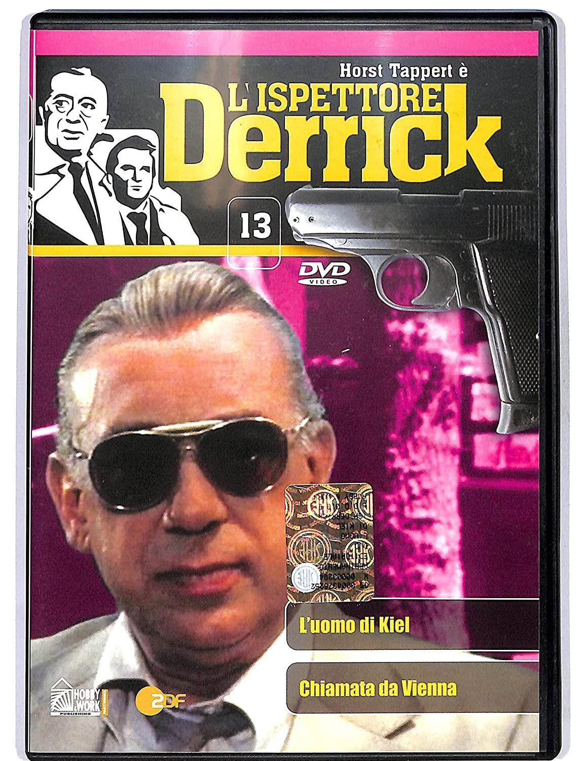 TeknoFilm – DVD – L'ISPETTORE DERRICK Vol. 13 (L'uono di Kiel + Chiamata da Vienna) 1974 - HOBBY & WORK