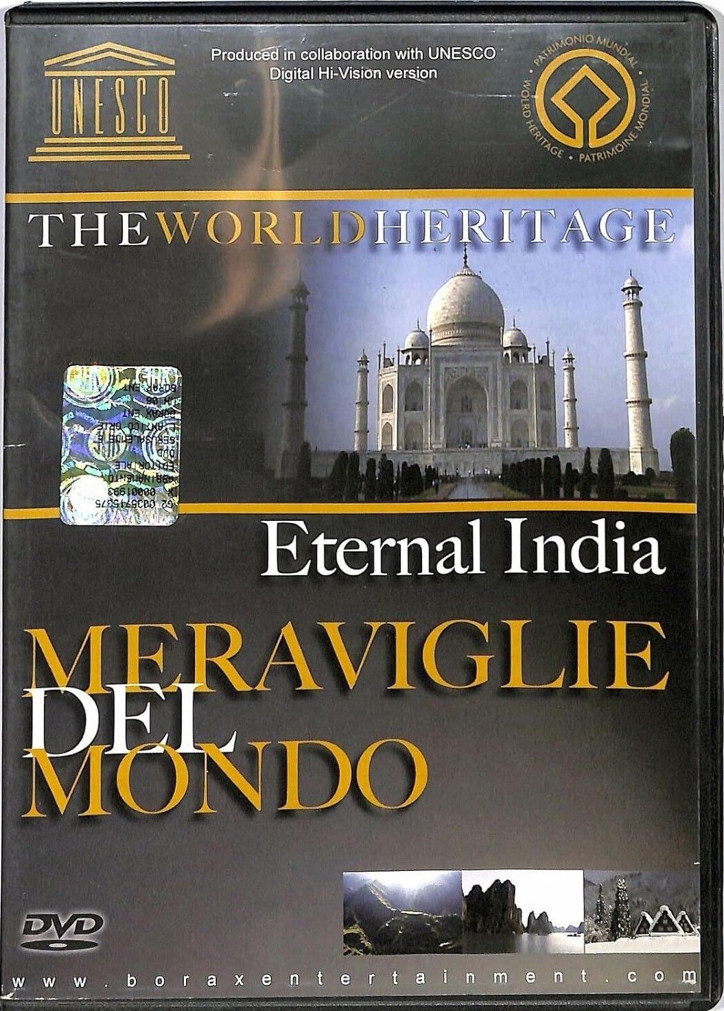 TeknoFilm - DVD – Meraviglie del mondo Volume 2 - ETERNAL INDIA (2007) - BORAX TeknoFilm - DVD – Meraviglie del mondo Volume 2 - ETERNAL INDIA (2007) - BORAX