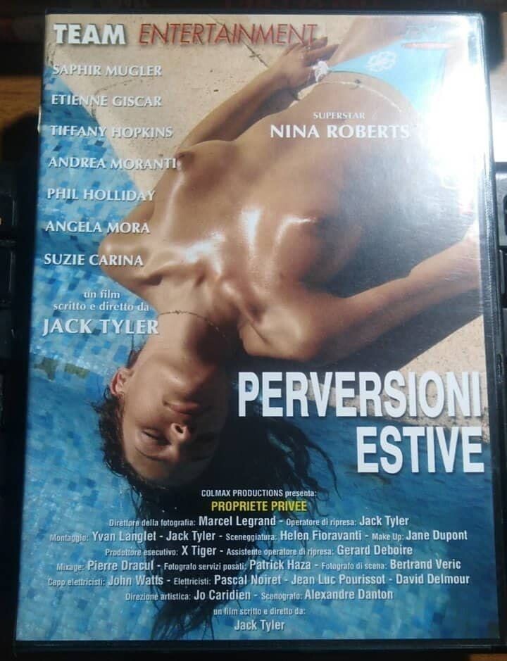 TeknoFilm - DVD - PERVERSIONI ESTIVE di Jack Tyler - TEAM ENTERTEINMENT TeknoFilm - DVD - PERVERSIONI ESTIVE di Jack Tyler - TEAM ENTERTEINMENT