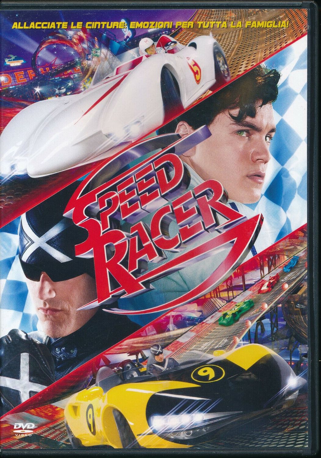TeknoFilm - DVD - SPEED RACER di Lana Wachowski e Lilly Wachowski (2008) - WARNER BROS TeknoFilm - DVD - SPEED RACER di Lana Wachowski e Lilly Wachowski (2008) - WARNER BROS