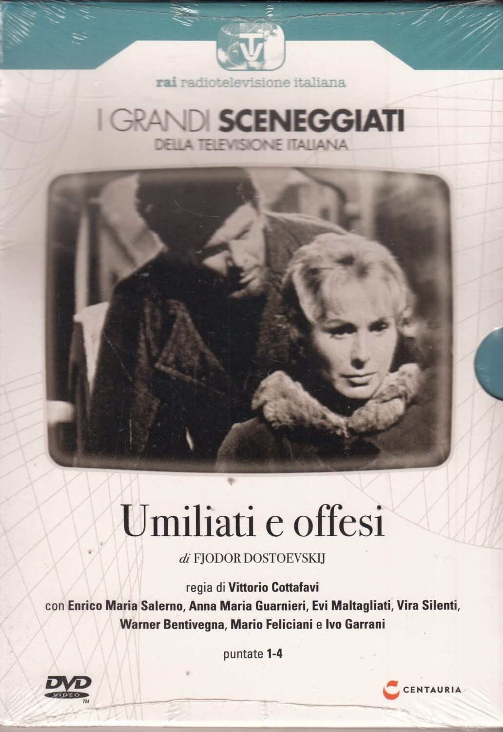 TeknoFilm - 2 DVD – Sceneggiati RAI: UMILIATI E OFFESI (Opera completa - 4 puntate) di Vittorio Cottafavi (1958) - CENTAURIA TeknoFilm - 2 DVD – Sceneggiati RAI: UMILIATI E OFFESI (Opera completa - 4 puntate) di Vittorio Cottafavi (1958) - CENTAURIA