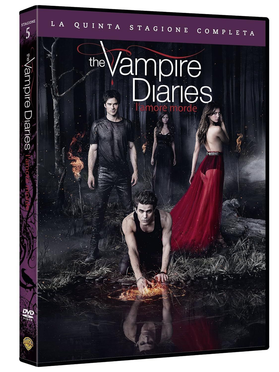TeknoFilm - Box 5 DVD – THE VAMPIRE DIARIES - L'AMORE MORDE Stagione 05 di A.A.V.V. (2013) - WARNER BROS TeknoFilm - Box 5 DVD – THE VAMPIRE DIARIES - L'AMORE MORDE Stagione 05 di A.A.V.V. (2013) - WARNER BROS