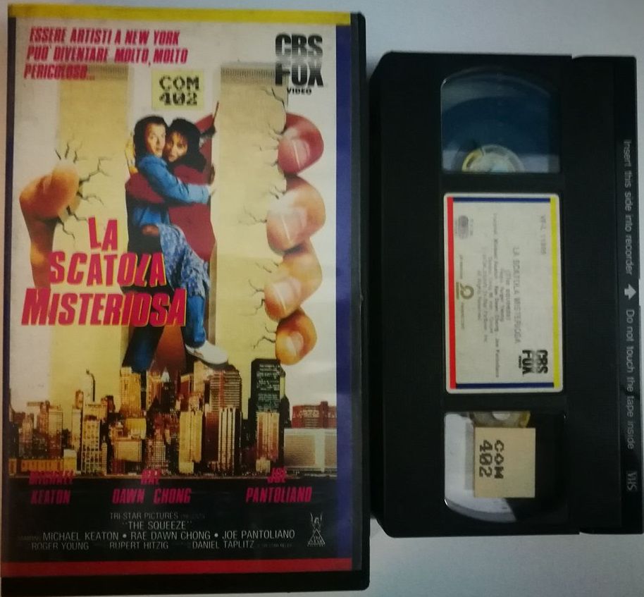 TeknoFilm - VHS – LA SCATOLA MISTERIOSA di Roger Young (1987) - CBS FOX