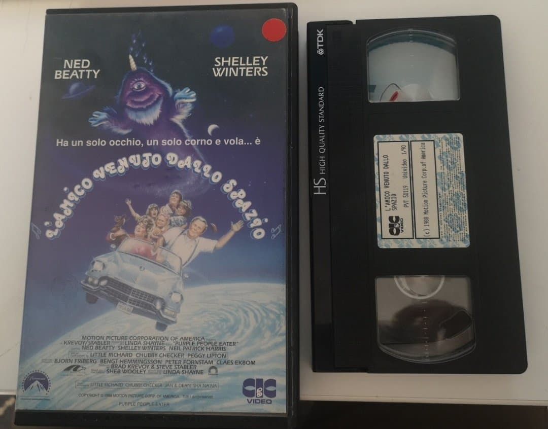TeknoFilm - VHS – L'AMICO VENUTO DALLO SPAZIO di Linda Shayne (1988) - CIC (INEDITO IN DVD) TeknoFilm - VHS – L'AMICO VENUTO DALLO SPAZIO di Linda Shayne (1988) - CIC (INEDITO IN DVD)