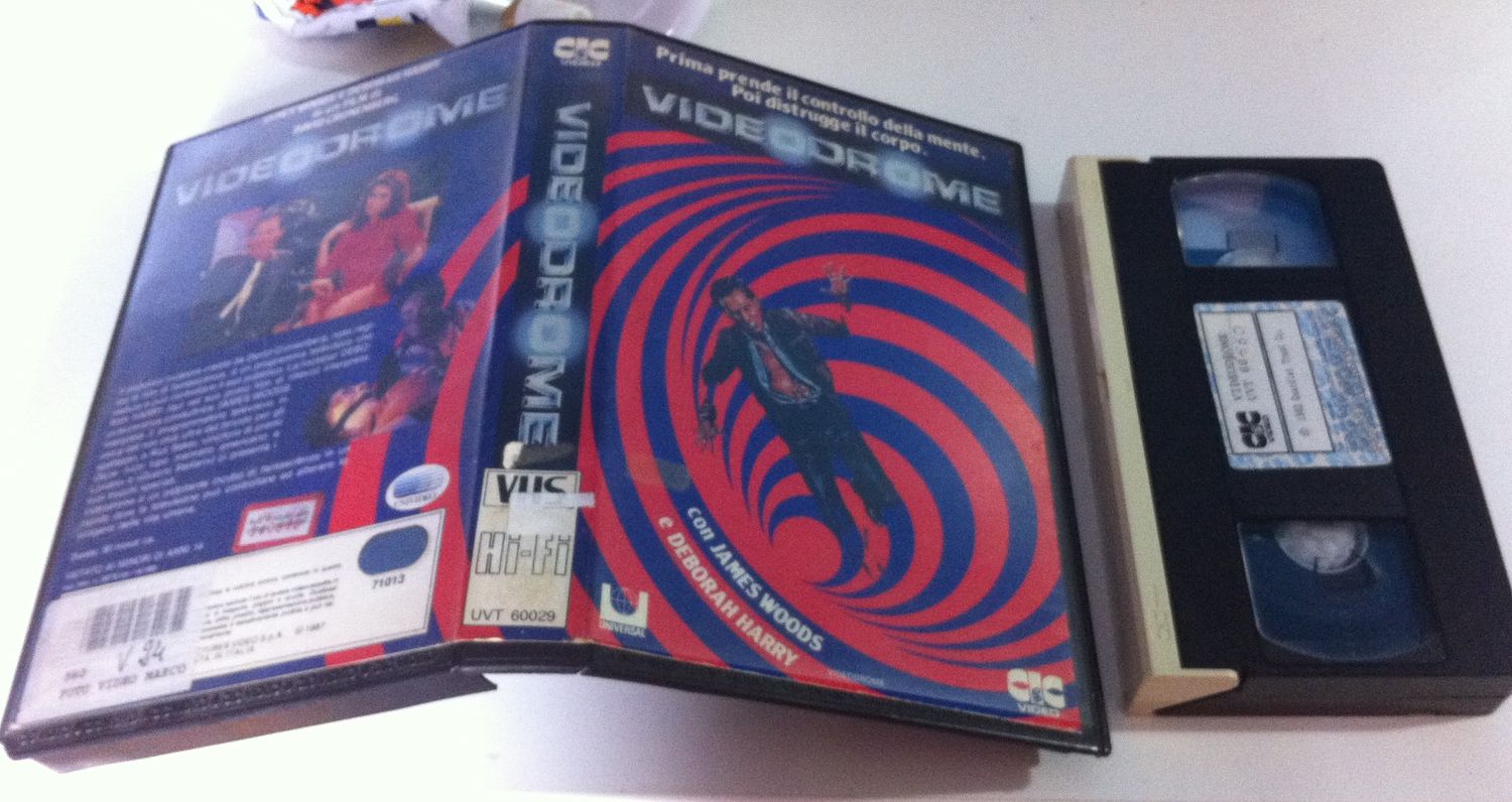 TeknoFilm - VHS – VIDEODROME di David Cronenberg (1983) - CIC TeknoFilm - VHS – VIDEODROME di David Cronenberg (1983) - CIC