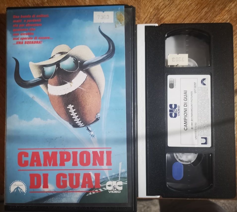 TeknoFilm - VHS – CAMPIONI DI GUAI di Stan Dragoti (1991) - CIC TeknoFilm - VHS – CAMPIONI DI GUAI di Stan Dragoti (1991) - CIC