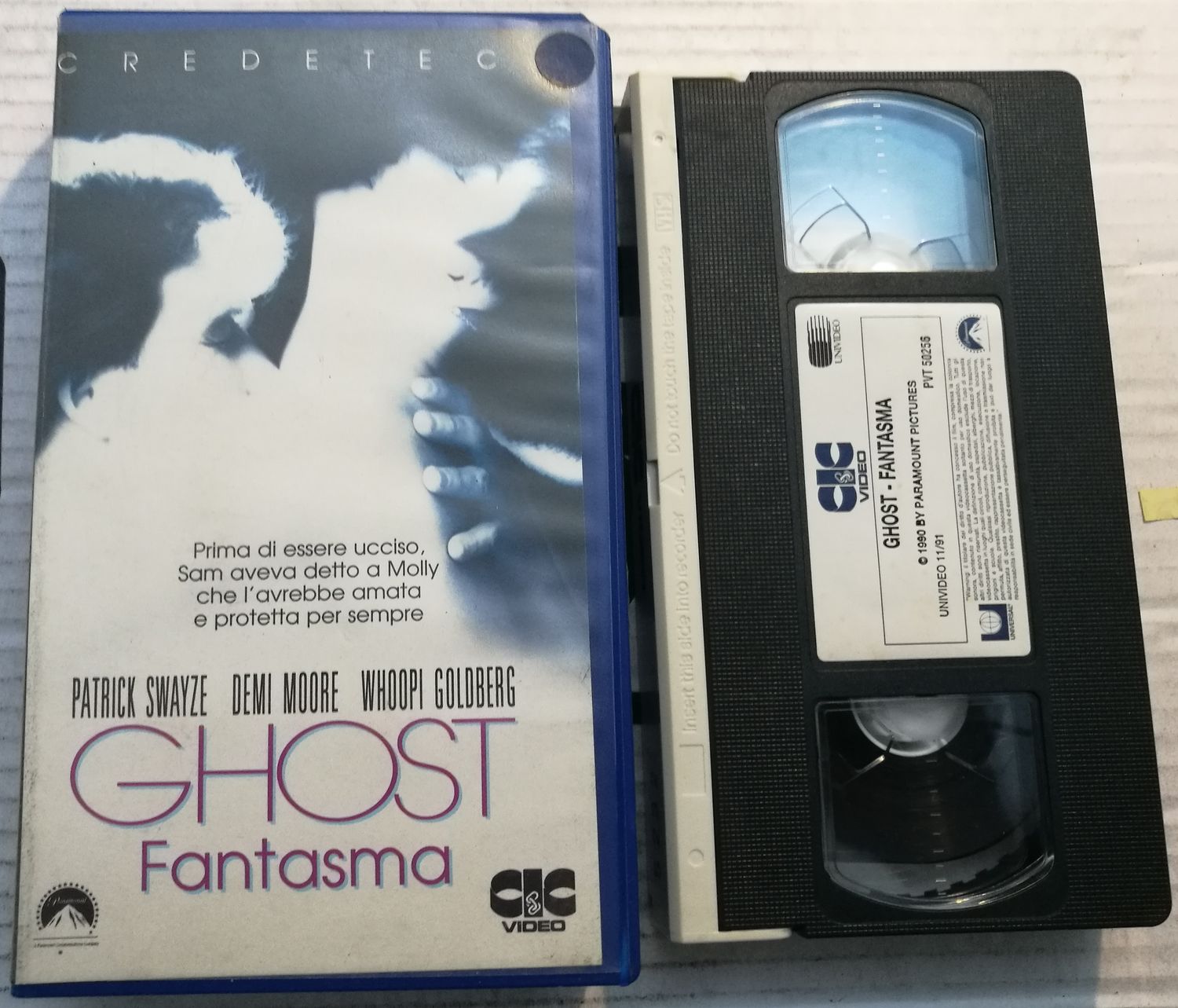 TeknoFilm - VHS – GHOST - FANTASMA di Jerry Zucker (1990) - CIC TeknoFilm - VHS – GHOST - FANTASMA di Jerry Zucker (1990) - CIC