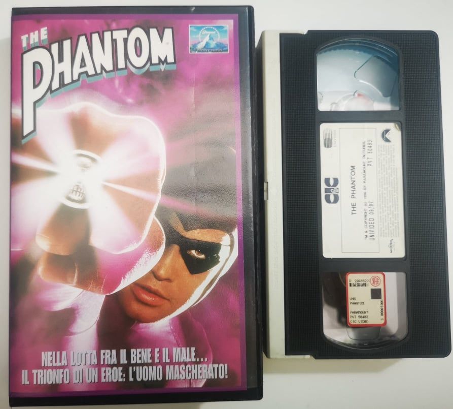 TeknoFilm - VHS – THE PHANTOM di Simon Wincer (1996) - CIC TeknoFilm - VHS – THE PHANTOM di Simon Wincer (1996) - CIC