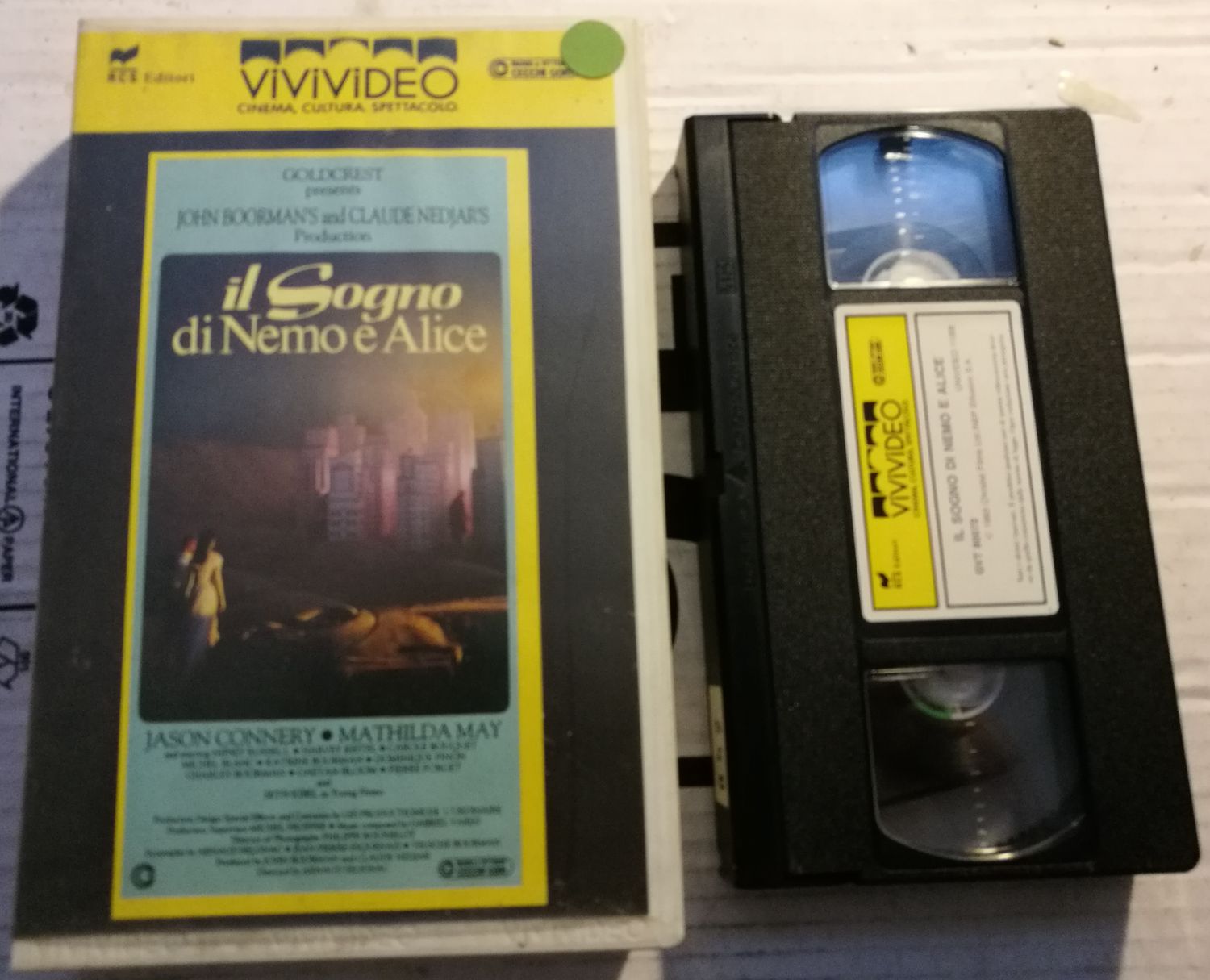 TeknoFilm – VHS – IL SOGNO DI NEMO E ALICE di Arnaud Selignac (1984) - VIVIVIDEO (INEDITO IN DVD) TeknoFilm – VHS – IL SOGNO DI NEMO E ALICE di Arnaud Selignac (1984) - VIVIVIDEO (INEDITO IN DVD)