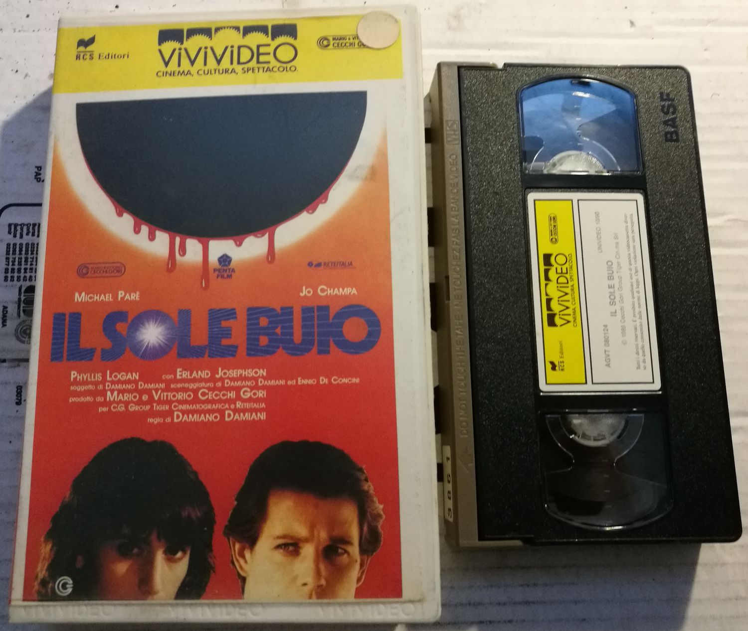 TeknoFilm – VHS – IL SOLE BUIO di Damiano Damiani (1989) - VIVIVIDEO (INEDITO IN DVD) TeknoFilm – VHS – IL SOLE BUIO di Damiano Damiani (1989) - VIVIVIDEO (INEDITO IN DVD)